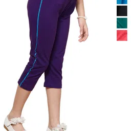 BAESD Girls Pack Of 5 Mid Rise Capris-picture-38