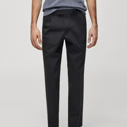 MANGO MAN Slim Fit Trousers-image-68