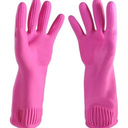 RBGIIT Pink Koren Anti Slip Cleaning Gloves-image-83