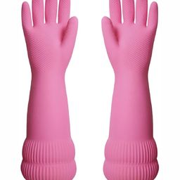 RBGIIT Pink Koren Anti Slip Cleaning Gloves-image-90