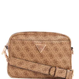 GUESS Brand Logo Printed Structured Sling Bag-55