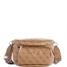 GUESS Brand Logo Printed Structured Sling Bag-9