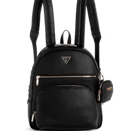 GUESS Women Textured Medium-Sized Backpack with Pouch 23L-57