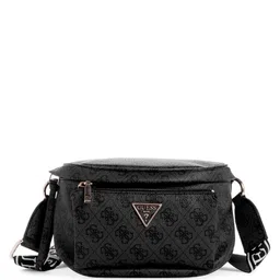 GUESS Brand Logo Printed Structured Sling Bag-2