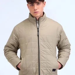 Flying Machine Men Brand Logo Woven Jacket-22