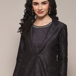 Biba Floral Printed Tailored Jacket-image-18