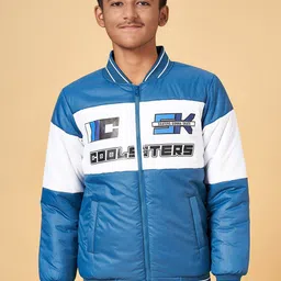 Coolsters by Pantaloons Boys Typography Printed Stand Collar Bomber Jacket-picture-6