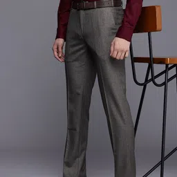 Raymond Men Slim Fit Formal Trousers-image-27