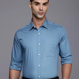 Raymond Pure Cotton Opaque Formal Shirt-picture-31