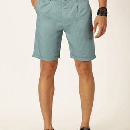 Thomas Scott Men Mid-Rise Cotton Casual Shorts-picture-43