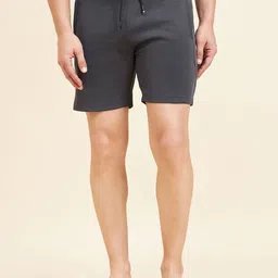 Sweet Dreams Men Charcoal Mid-Rise Shorts-image-79