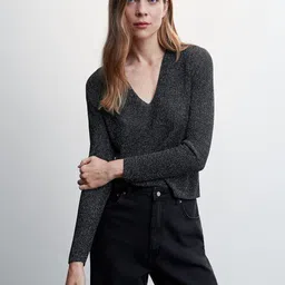MANGO Women Shimmer Pullover-picture-47