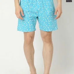 UnderJeans by Spykar Men Pack Of 2 Printed Cotton Boxers-image-84