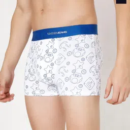 UnderJeans by Spykar Pack Of 2 Outer Elastic Trunk-picture-14