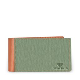 Walrus Men Colourblocked Vegan Leather Two Fold Wallet With SIM Card Holder-49