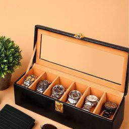 BIRCH & CO Black Water Proof Watch Organiser-43