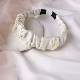 BEWITCHED Women Yellow Lace Hairband-image-12