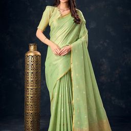 Mitera Woven Design Zari  Saree-image-12