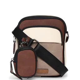 ALDO Colourblocked Cross Body Synthetic Messenger Bag-39