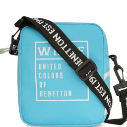 United Colors of Benetton Unisex Typography Printed Messenger Bag-picture-17
