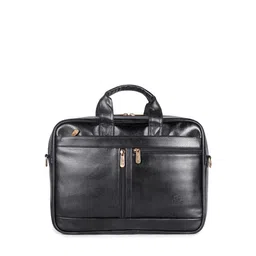 THE CLOWNFISH Unisex Black Solid Messenger Bag-image-28