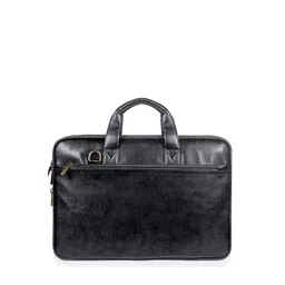 THE CLOWNFISH Unisex Black Messenger Bag-image-31
