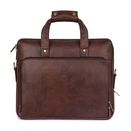 THE CLOWNFISH Unisex Brown Printed Messenger Bag-9