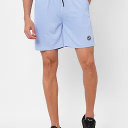 FiTZ Men Blue Running e-Dry Technology Shorts-image-25