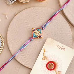 Voylla Men Embellished Thread Rakhi-image-17