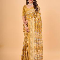 NIRMAL CREATION Printed Saree-image-57