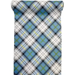 Homerz Blue Set of 1 Water Resistant Shelf Liner Organisers-51