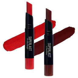 ME-ON Set of 2 Superlast Matte Lipstick - Shade 05 & 12-18