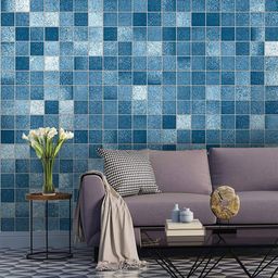 Jaamso Royals Blue Self-Adhesive & Waterproof Tiles Wallpaper-image-14