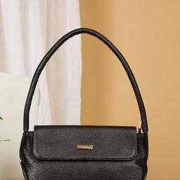 Teakwood Leathers Structured Shoulder Bag-18