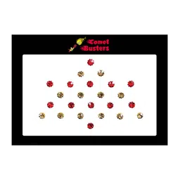 Comet Busters 24 Pcs Stone Studded Bindi-12