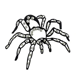 Comet Busters Black Spider Stone Studded Stick On Body Tattoo-39