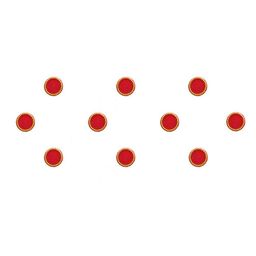 Comet Busters Red 10 Beautiful Traditional Designer Bindis-56