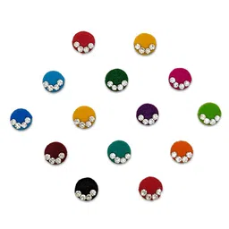 Comet Busters Set of 14  Bindis - Multicolored-48