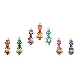 Comet Busters Women Pack of 7 Traditional Designer Bindis-57