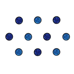 Comet Busters Set of 10 Bindis - Blue-42