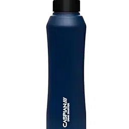 Caspian Blue Single Stainless Steel Single Wall Vacuum Water Bottle-picture-0