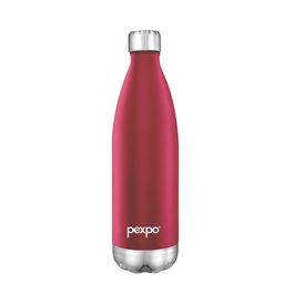 Pexpo Electro Maroon Solid Stainless Steel Flask Water Bottle 500ml-picture-56