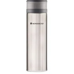 Wonderchef Silver-Toned Solid Stainless Steel Double Wall Vacuum Insulated Flask 500ml-image-13