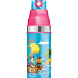 Milton Kool Stunner 600 Insulated Inner Steel Water Bottle for Kids 520ml - Blue-image-19