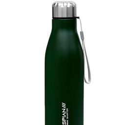 Caspian Green & White Single Stainless Steel Printed Single Wall Vacuum Water Bottle-28