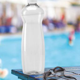 Milton Set Of 12 Grey Solid Plastic BPA Free Pacific 1000 Pet Water Bottles 1 Litre-70