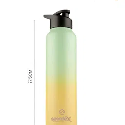 Speedex Lime Green Set of 2 Stainless Steel Solid Water Bottle-35