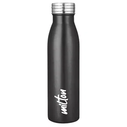 Milton Black Breeze 750 Brand Logo Stainless Steel Single Walled Water Bottle 730 ml-image-27