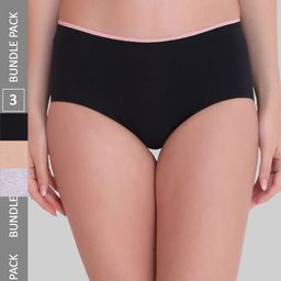 PLUMBURY Women Pack of 3 Mid-Rise Briefs PLPANTY918ABL/BG/GRM-image-27