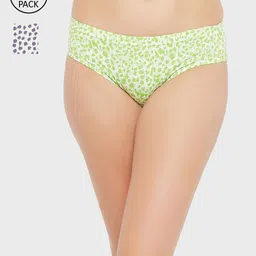 Clovia Women Pack Of 2 Printed Cotton Hipster Briefs-image-75